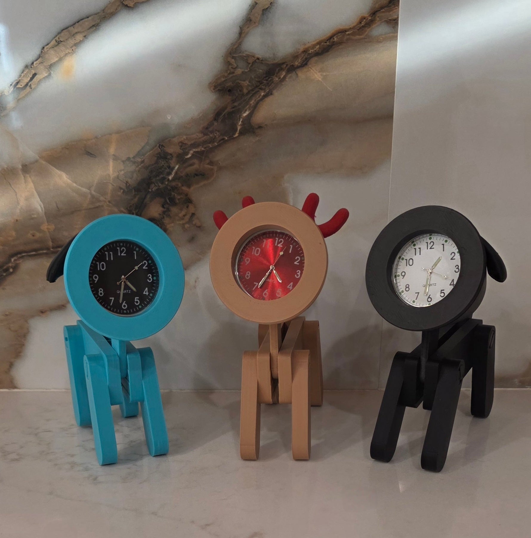 Desk Clock and/or LED Night Light - Deer