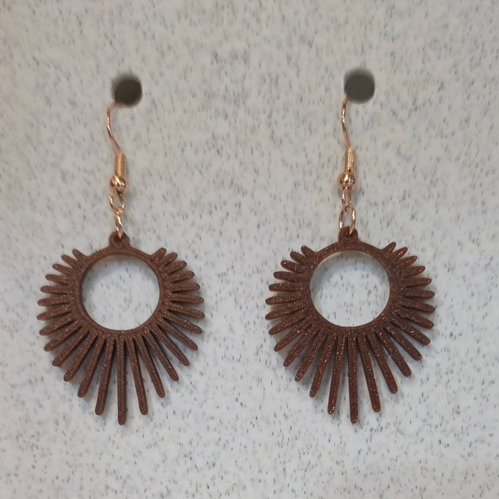 Fashion - Radial Hoop Brown Galaxy 1268