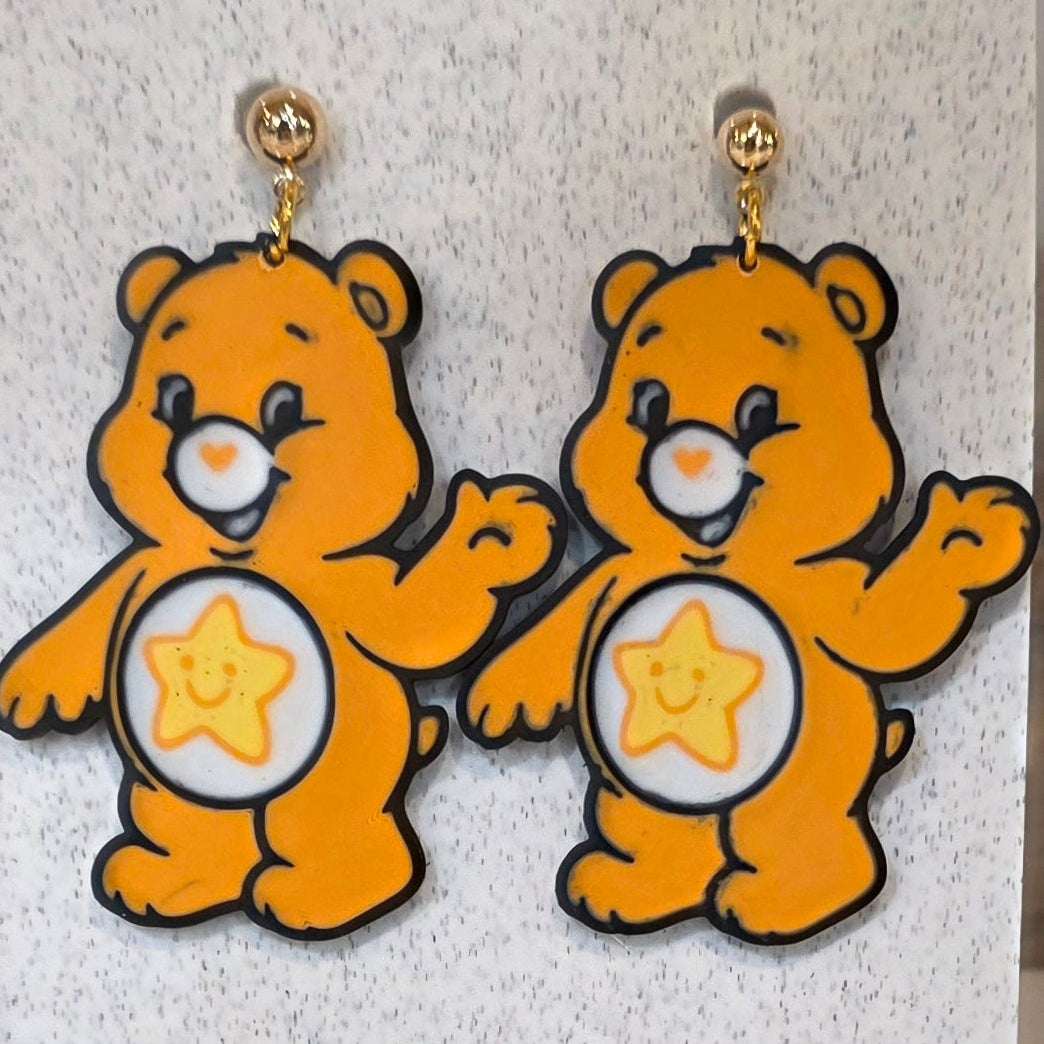 Orange Cream Star Bear 1197