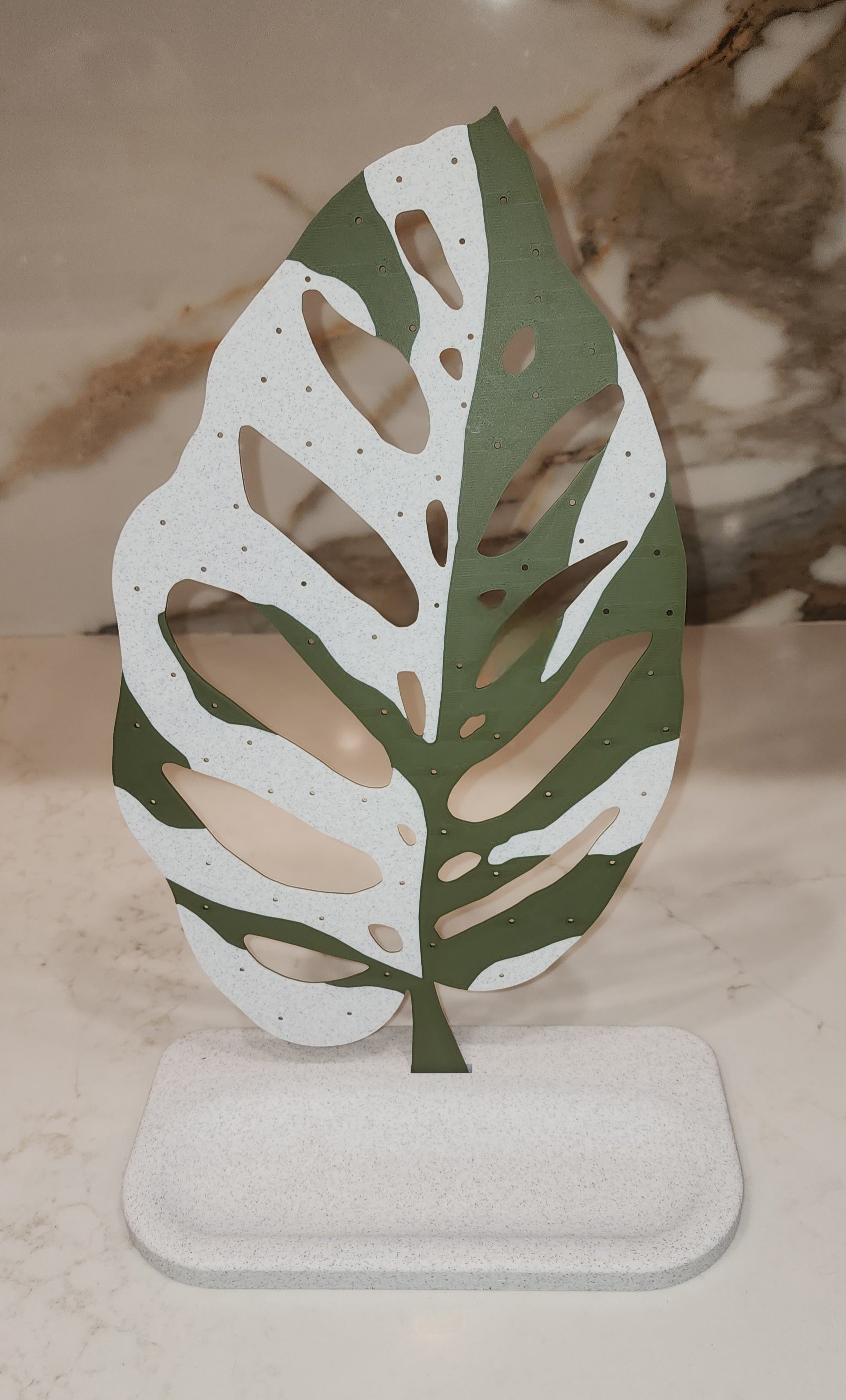Monstera Leaf Earring Display Holder