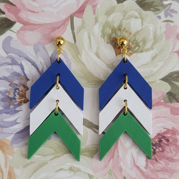 Customizable - School Color Chevron / Arrows