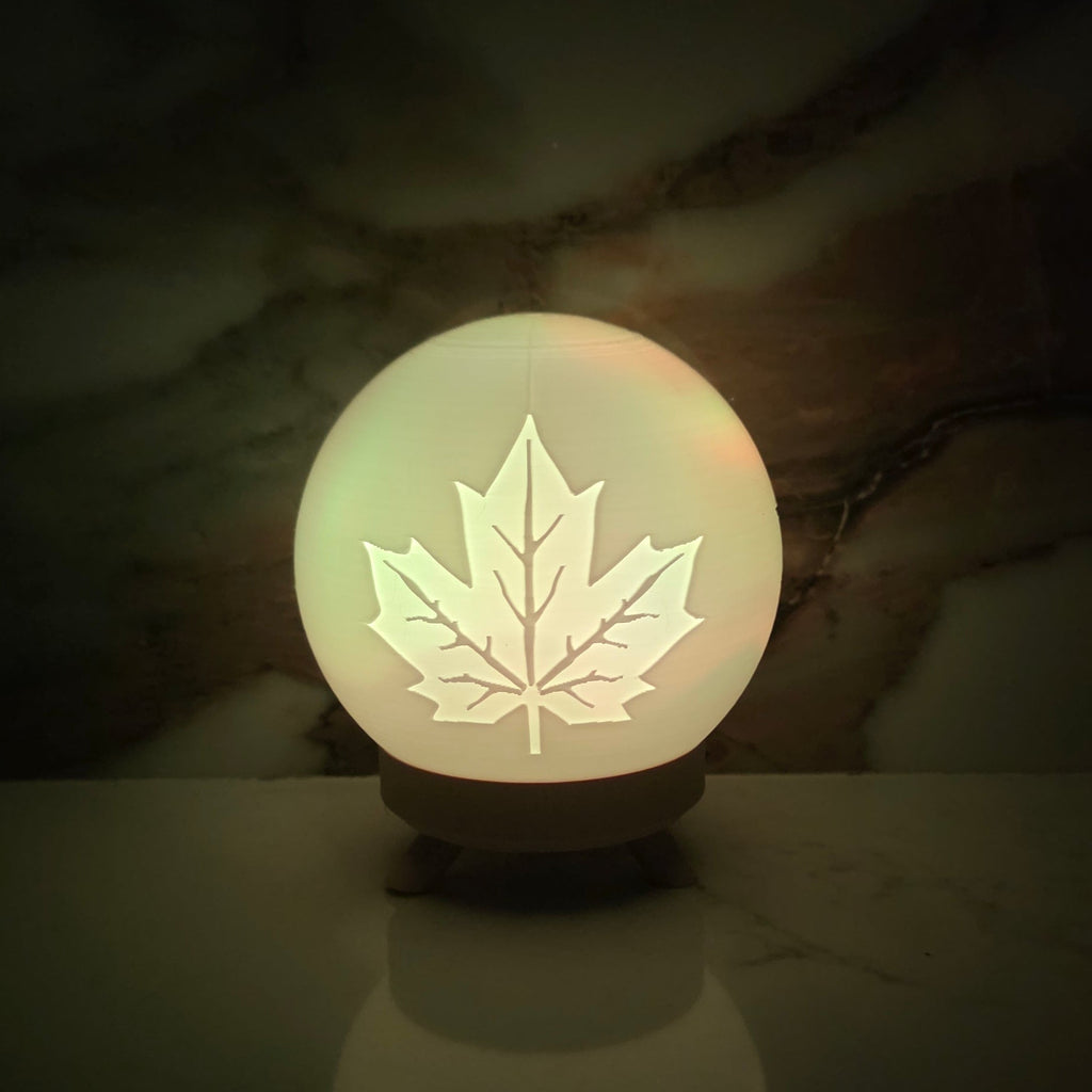 Tealight Ball - LED Only- Leaf Tealight