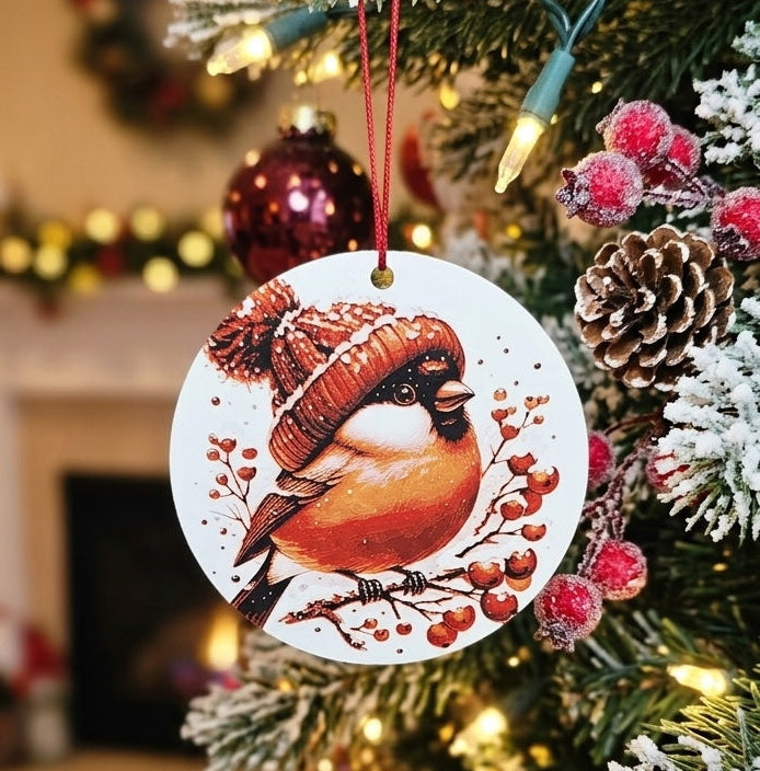 Cardinal Ornament