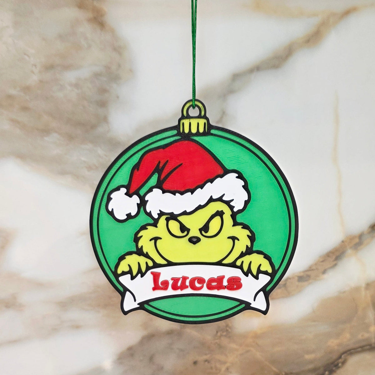 Customizable Ornament - Grinch 2