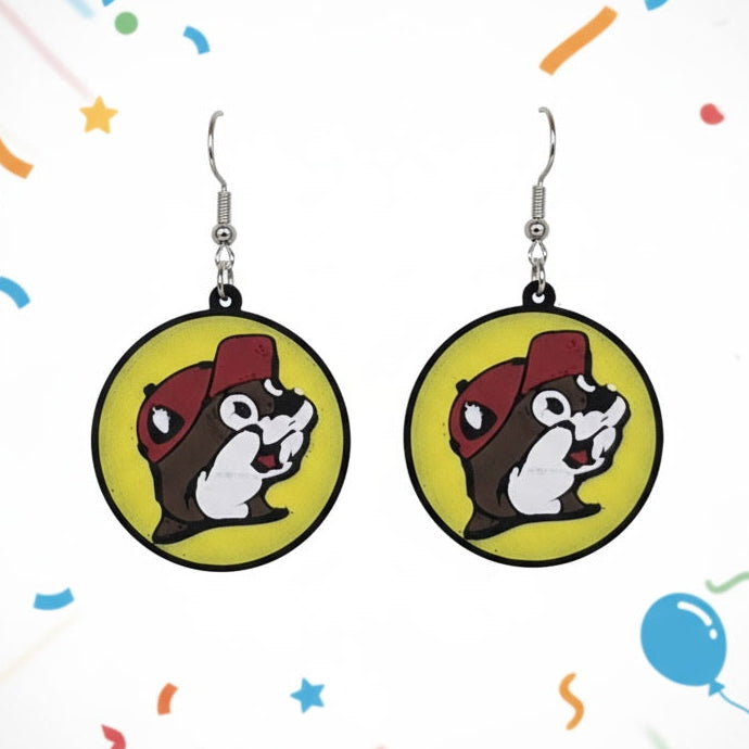 Beaver Earrings 1110