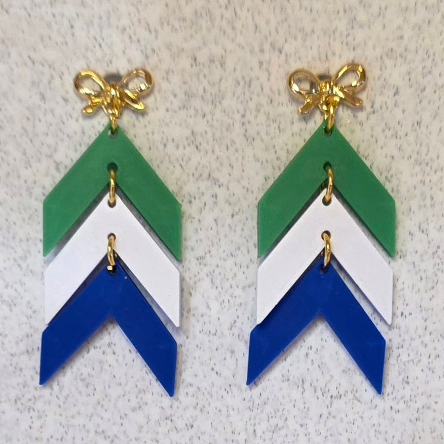 Customizable - School Color Chevron / Arrows