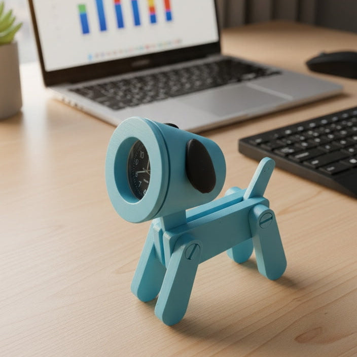 Desk Clock and/or LED Night Light- Puppy