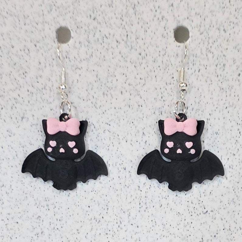 Fall - Bat w/Pink Bow