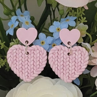Double Heart Earring 1003