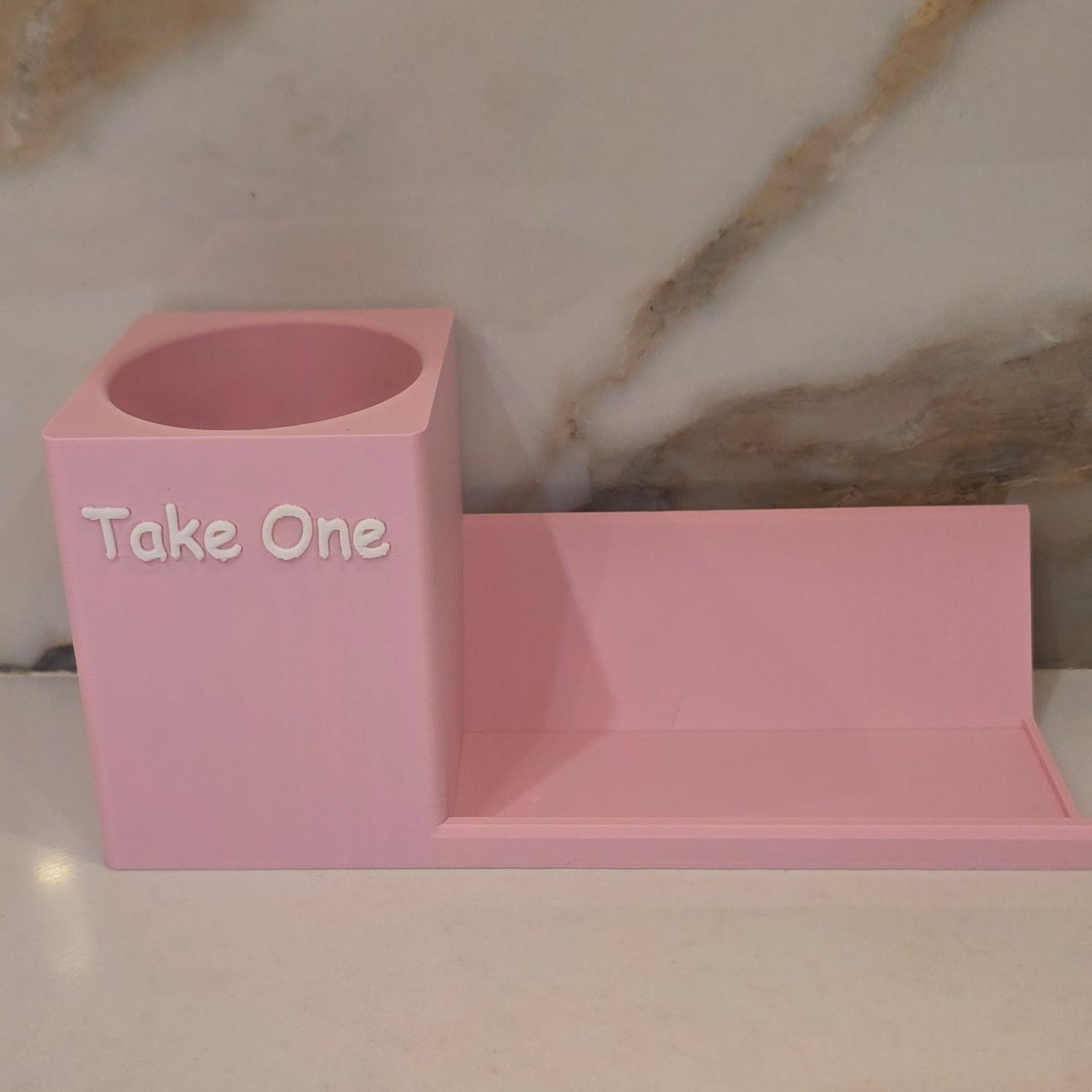 Customizable  - Business Card/Pamphlet w/Pen Cup