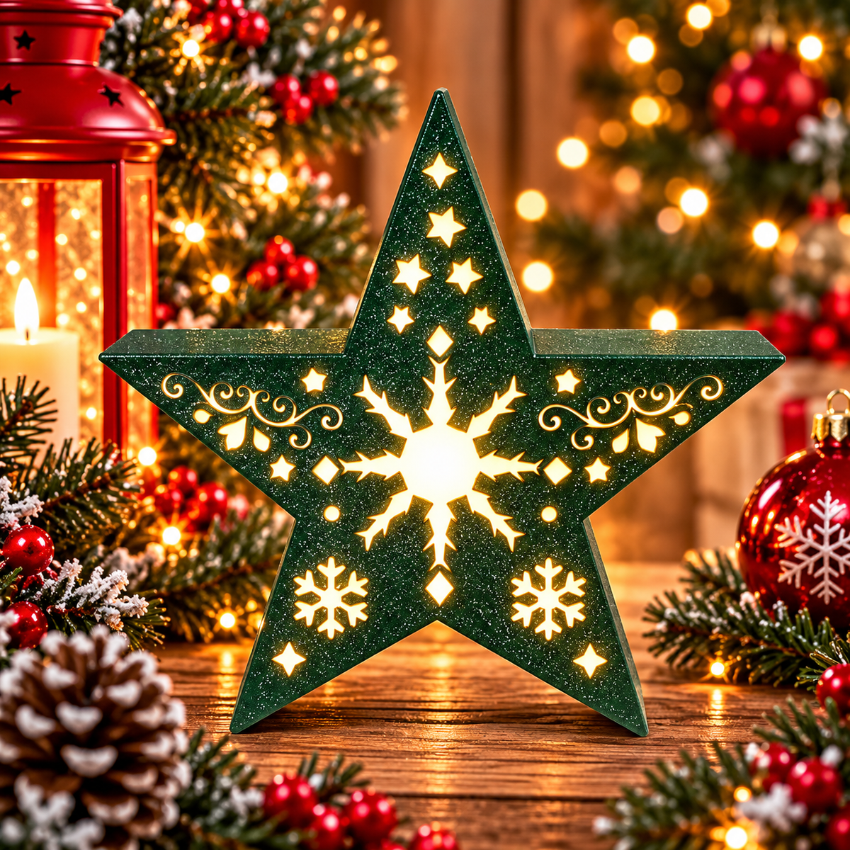 Star LED Candle - Choose Your Color (or pick all 3)