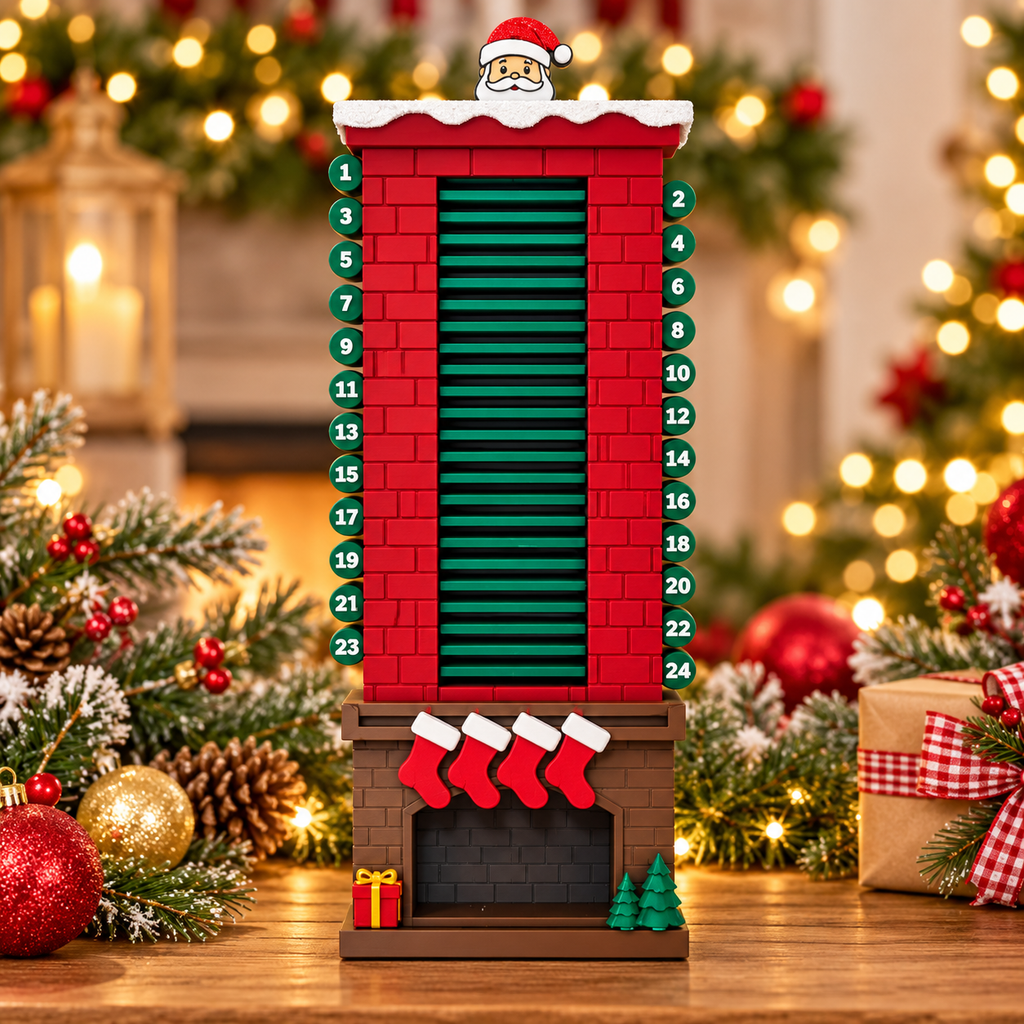 Santa Advent Chimney Drop Calendar