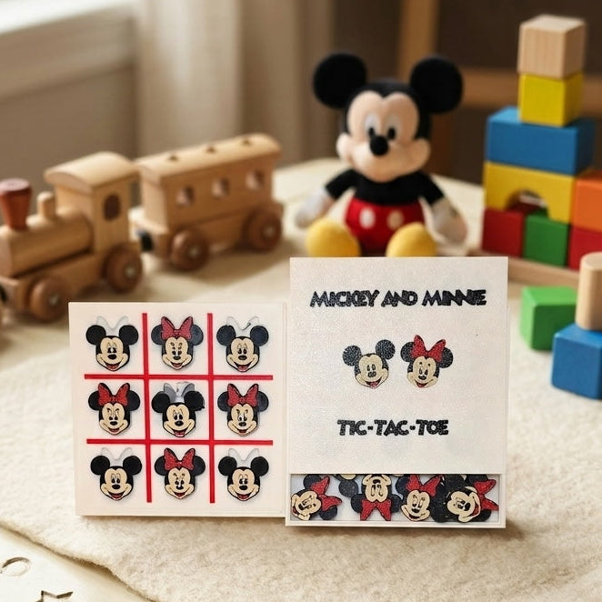Tic Tac Toe Travel Case Set - M & M