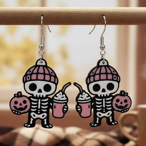 Fall - Skull with Drink 1182