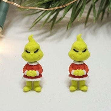 Christmas - Grinch Articulated Stud 1013