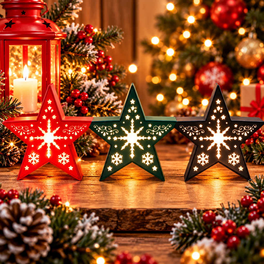Star LED Candle - Choose Your Color (or pick all 3)