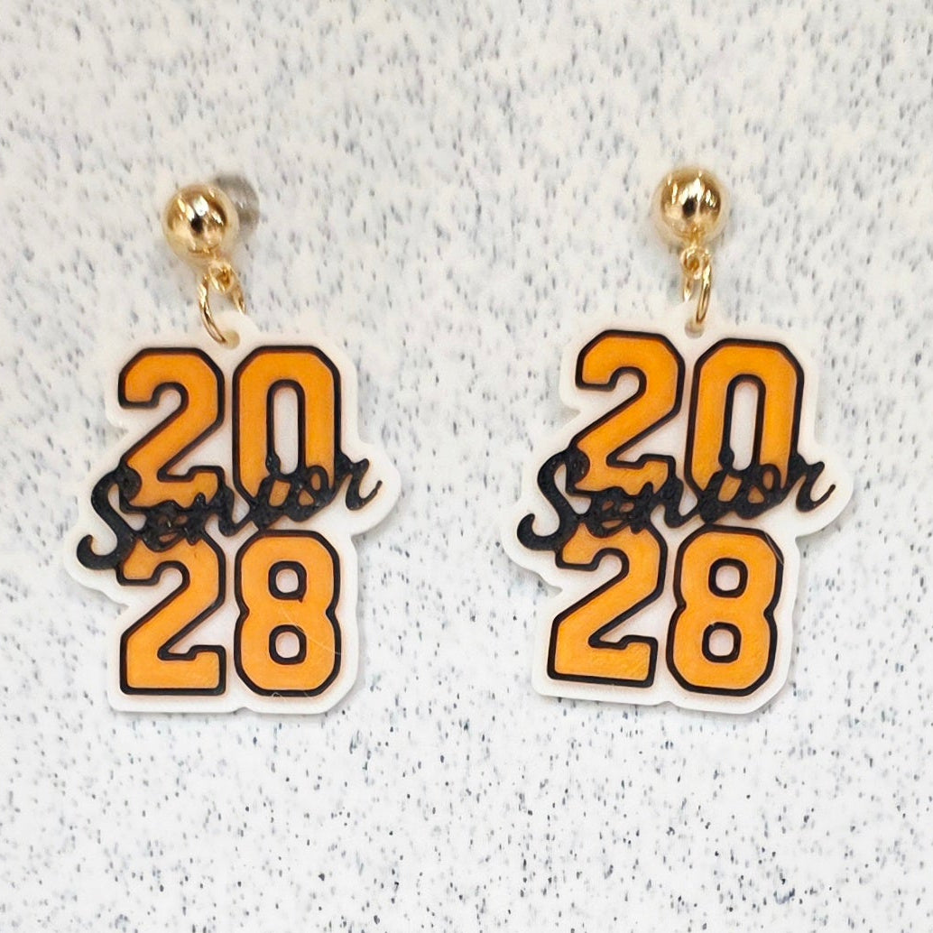 Customizable - Class of 2028 Senior - Choose School Colors