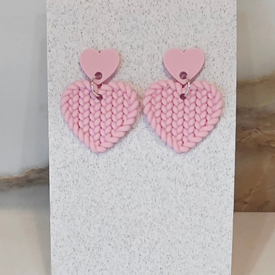 Double Heart Earring