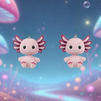 Axolotl Stud Earrings