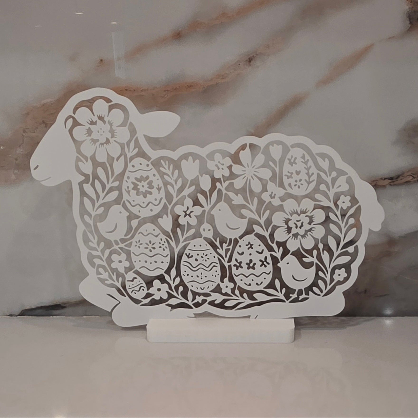 Sheep/Lamb Decor Stand