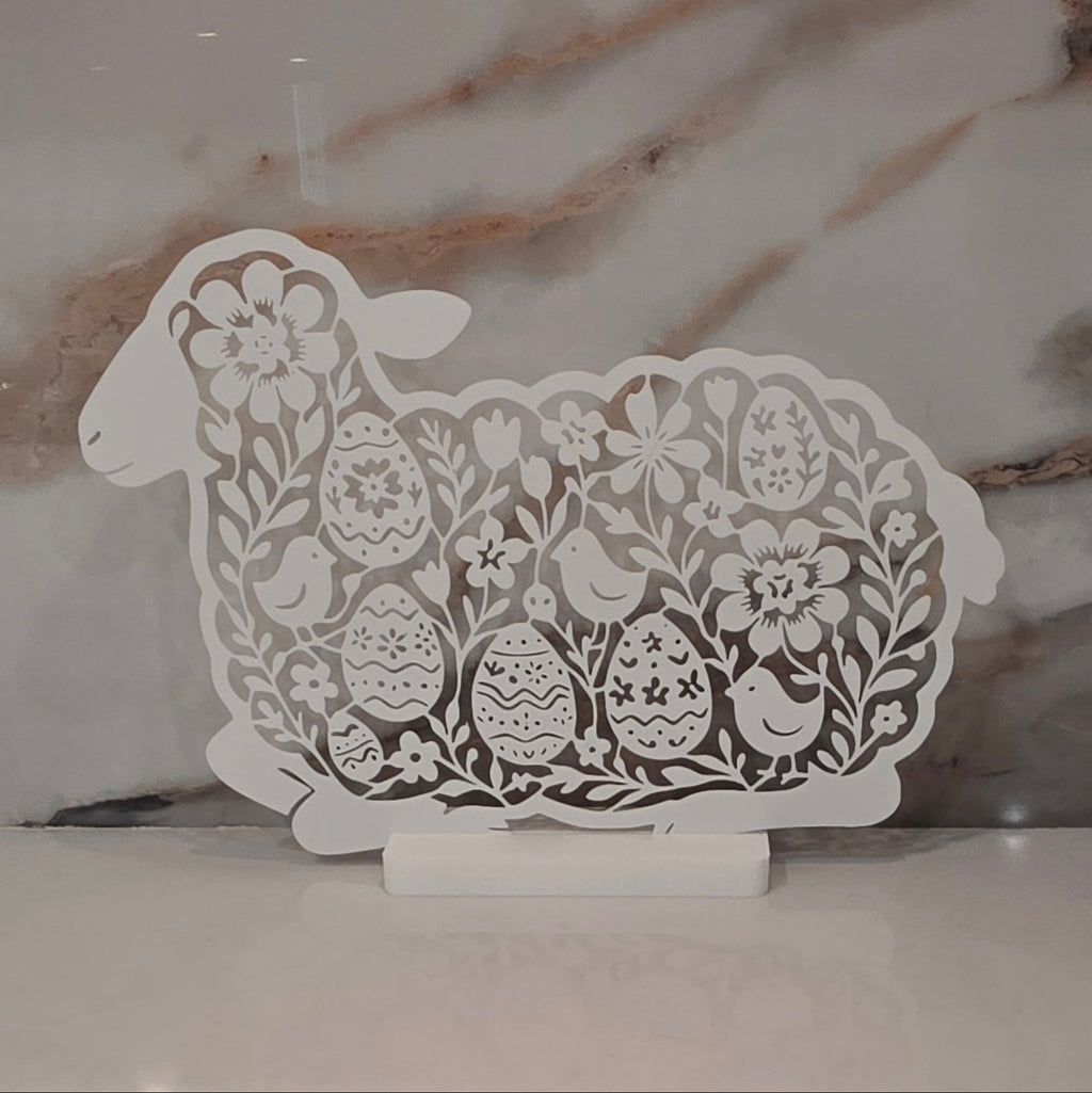 Sheep/Lamb Decor Stand
