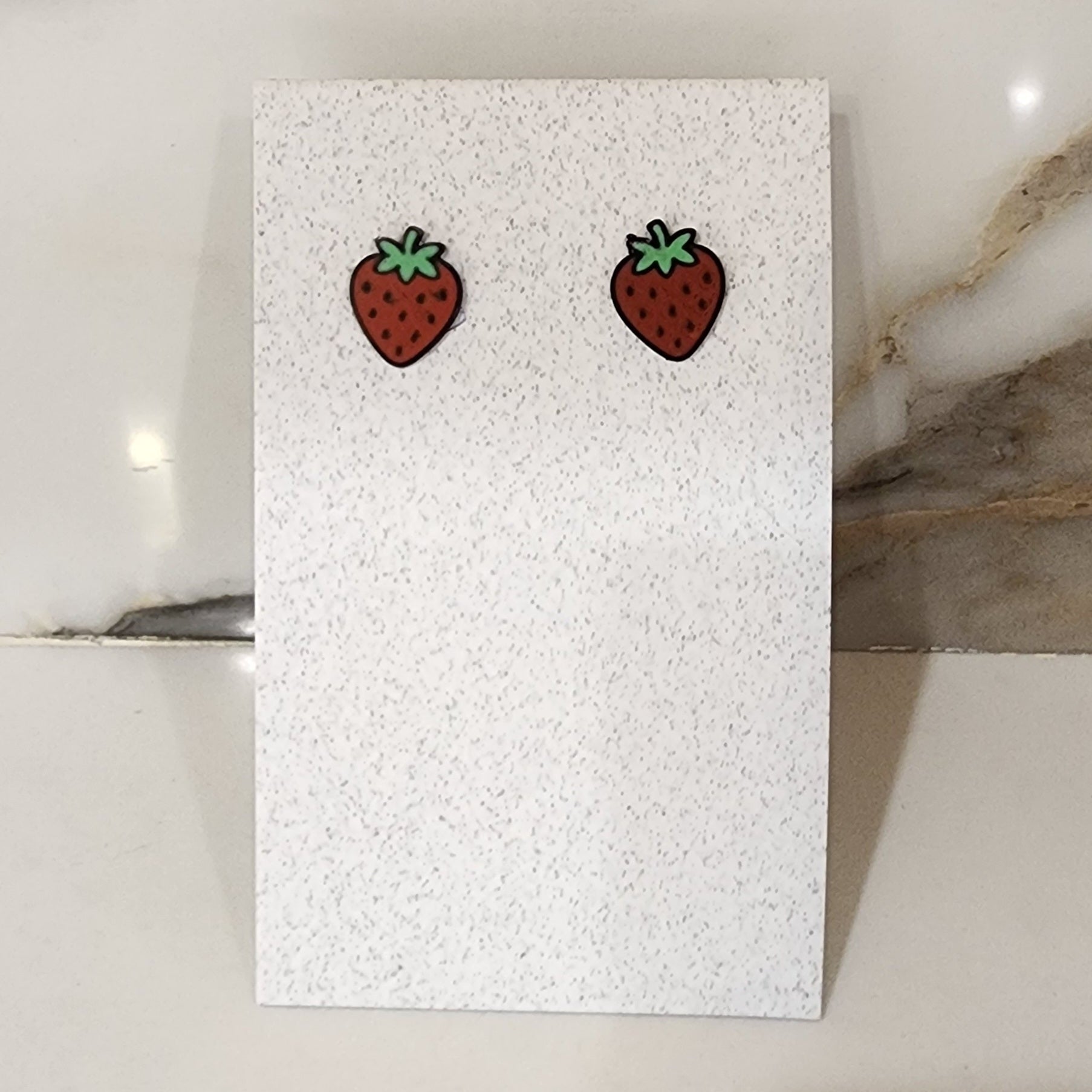 Strawberry Stud Earring